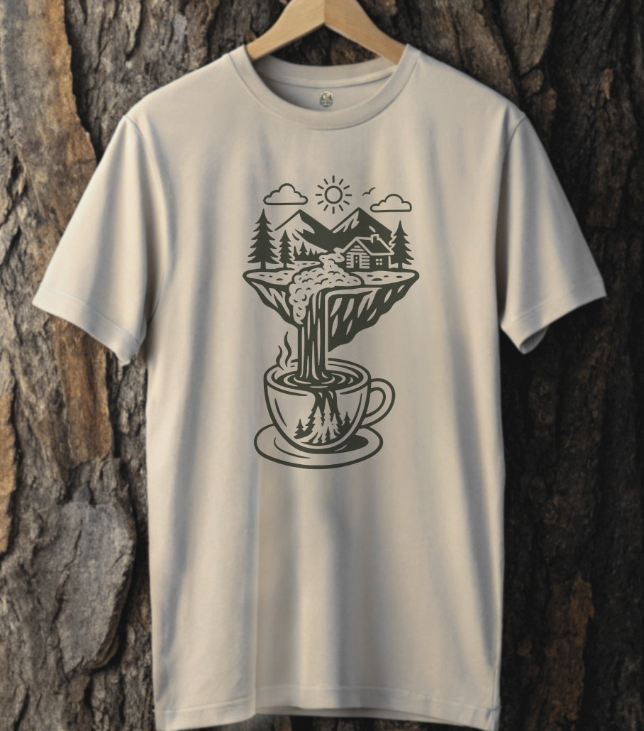 Caffeine Cascades T-Shirt