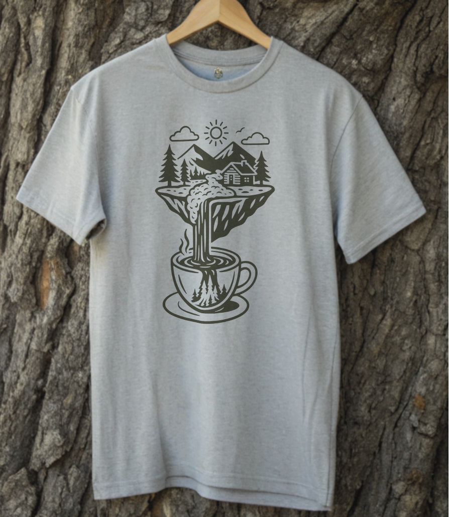 Caffeine Cascades T-Shirt