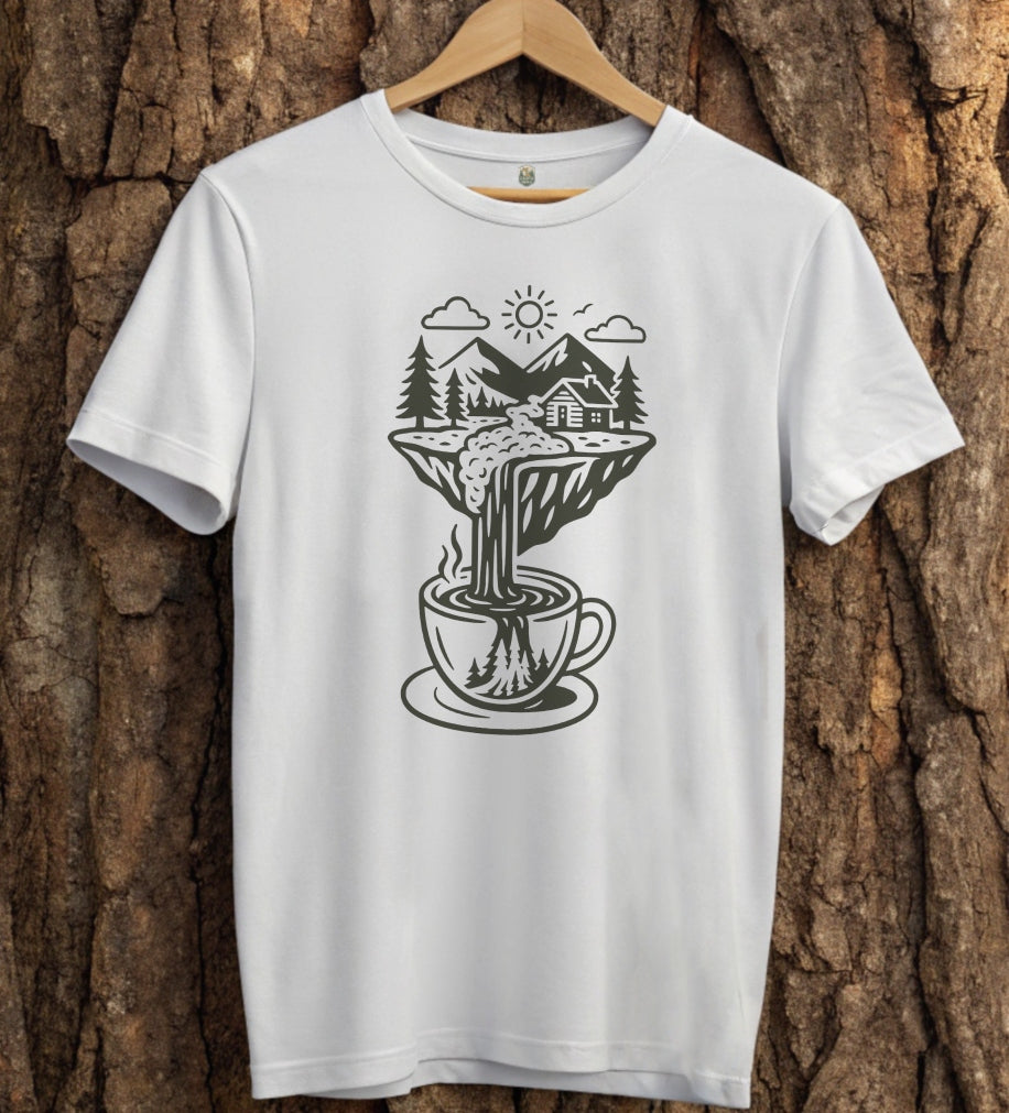 Caffeine Cascades T-Shirt
