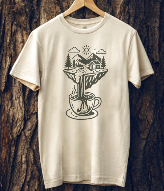 Caffeine Cascades T-Shirt