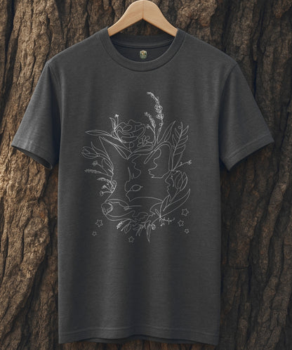 Fox Line Art T-Shirt