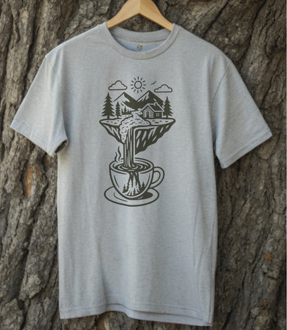 Caffeine Cascades T-Shirt