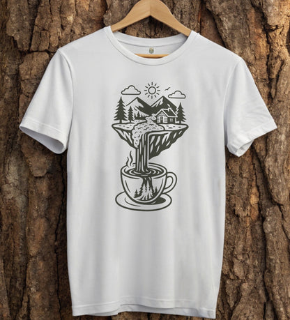 Caffeine Cascades T-Shirt